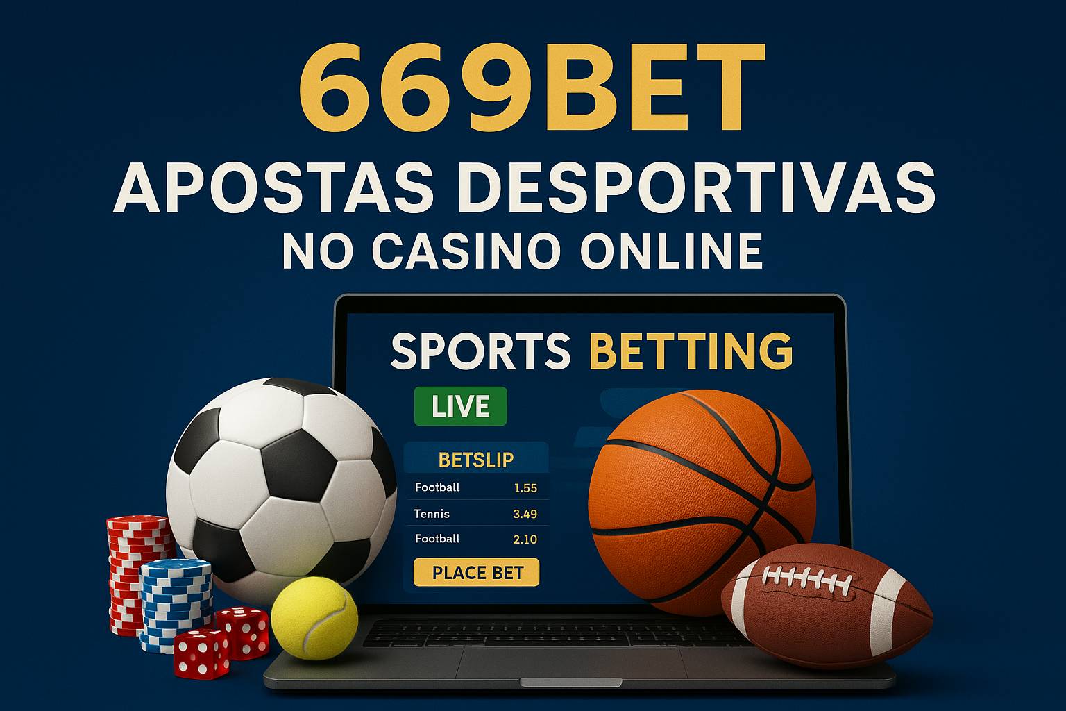 Apostas esportivas no cassino online 669BET