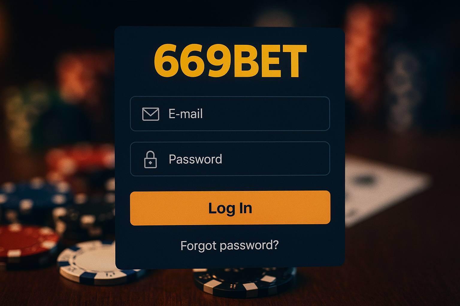 Login no Cassino 669BET
